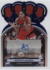 2022-23 Panini Crown Royale Blue /75 Scottie Barnes #CA-SBR Auto 1o6w