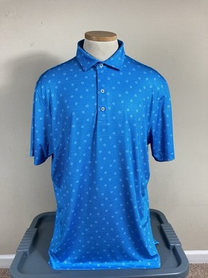 Johnnie O Golf Performance Graphic AOP Polo Shirt Men s Size L