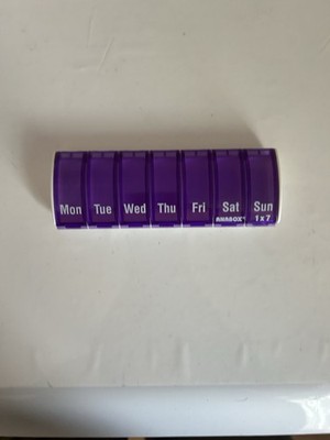 Wöchentliche Pillendose Tagesorganizer Medizin Tablettenaufbewahrung Spender Pillenteiler