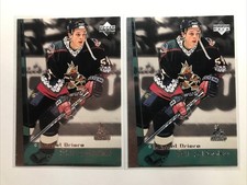 Daniel Briere (2) 1998-99 Upper Deck Card #7 STAR ROOKIE RC SP LOT COYOTES NICE!