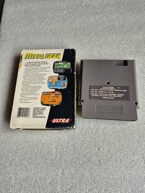 Metal Gear Nintendo NES-ME-USA cartuccia in scatola
