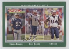 2006 Topps Total Richard Seymour Vince Wilfork Ty Warren #327 HOF 0uf1