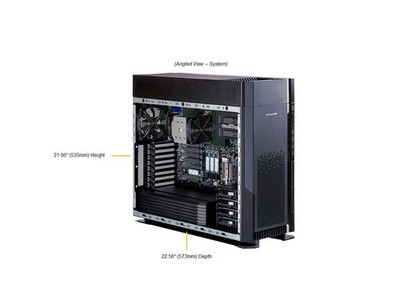 Supermicro SuperWorkstation SYS-551A-T Server Barebone System - Tower - Socket