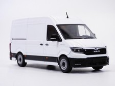 Camion fourgon MAN TGE blanc 1/43 L2H2