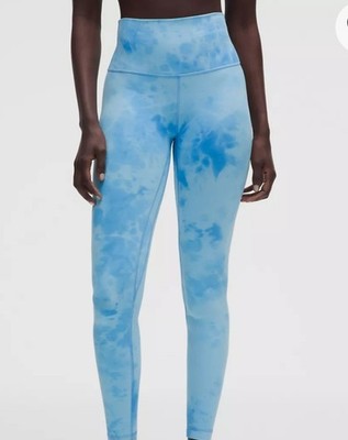 Lululemon Align High-Rise 28   Size 14  Smoothie Wash Blueberry Multi