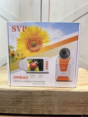 SVP DM540 Digital MobileMagnifier Microscope10x-500x-5MP 2.7'' Color Display