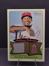 2014 Topps Heritage Clubhouse Collection Relics Gold 85/99 Howie Kendrick 0253