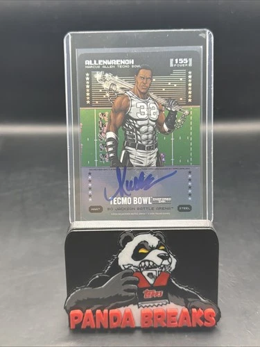 2026 Bo Jackson Battle Arena Tecmo Allenwrench Steel Auto Power 155 Marcus Allen