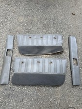 Jeep Wrangler Yj Door Panels Gray 87-95 Full Hard Door Cards Panels Oem Jeep Wrangler Yj Door Panels Gray 87-95 Full Hard Door Cards Panels Oem