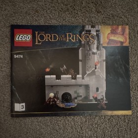 RARE | LEGO Battle of Helm's Deep 9474 Lord of the Rings Sealed Bags NO BOX