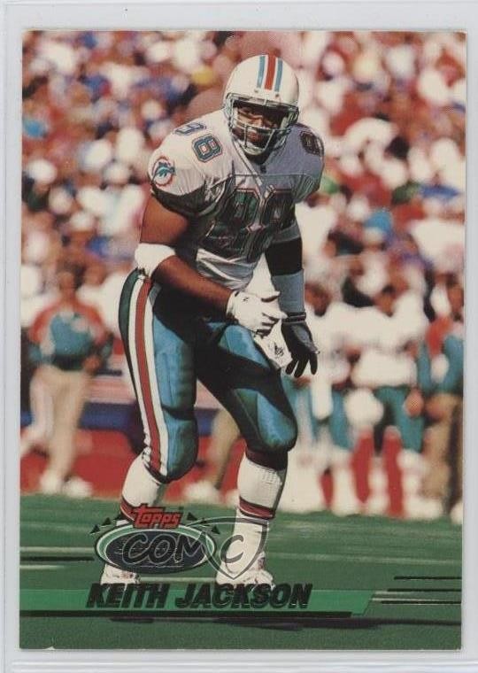 1993 Topps Stadium Club Keith Jackson #186 1z4