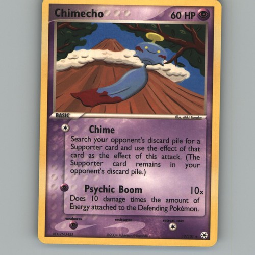Chimecho 17/101 Rare Hidden Legends Pokemon Lightly Played