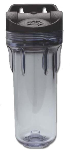 AMERICAN PLUMBER 152083 WATER FILTER HOUSING 3/4" CLEAR SUMP