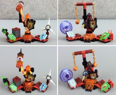 LEGO NEXO KNIGHTS - 70334 & 70339 - Ultimate Beast Master & Ultimate Flama - SET