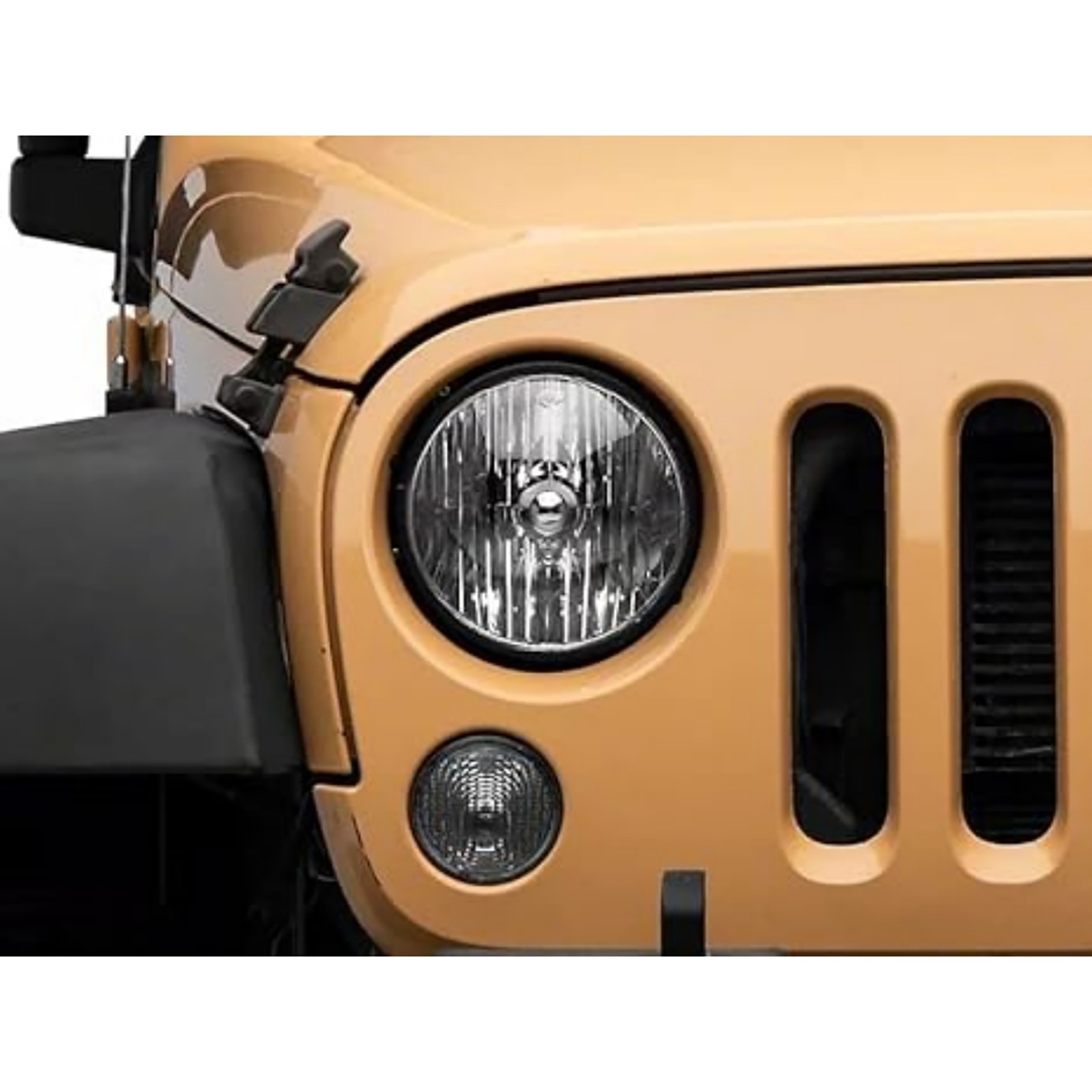 2Pack 7inch Round Headlight Mount Bracket Rings For Jeep Wrangler JK 2007-2017 thumbnail 7