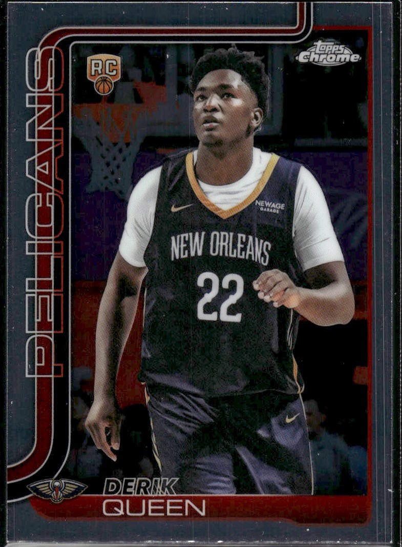 2025-26 Topps Chrome #263 Derik Queen