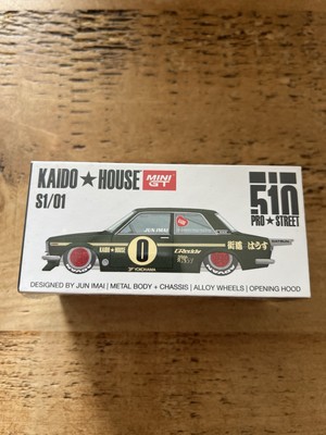Mini Gt Kaido House Datsun 510 Pro Street Green S 01
