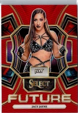 2024 Panini Select WWE Wrestling Jacy Jayne Red Prizm Future insert #/99 #24 NXT