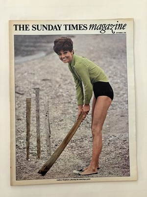 The Sunday Times Magazine 4 Sept 1966 Audrey Hepburn Famous Murder Locations