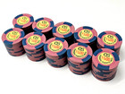 Lot 100 NEW 1971 CERROMAR BEACH CB $500 a Casino chip DORADO Puerto Rico poker R — photo 3