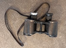 Carl Zeiss Jena Dienstglas 6x30 H 6400 Fernglas WWII WW2 mit Trageriemen