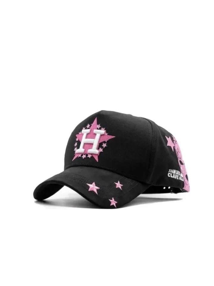 Dandy Hats x Sad Boyz Junior H clave Ali colab black and pink - Image 4 of 4