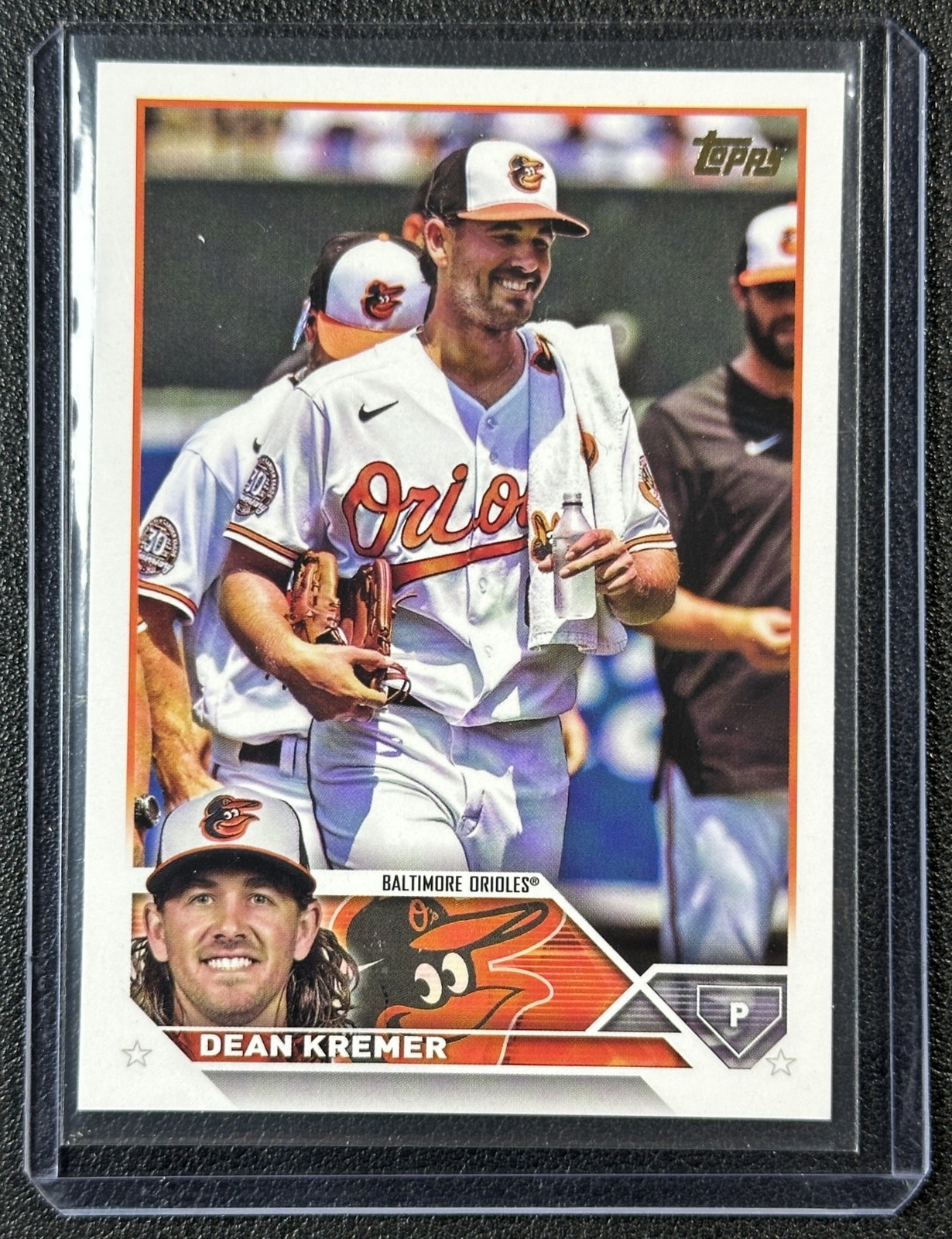 DEAN KREMER 2023 TOPPS #267 IMAGE VARIATION GOLDEN MIRROR SSP ORIOLES