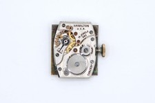 Hamilton Grade 982 Watch Movement 14/0S 19J Model Parts/Repair SN#J237801