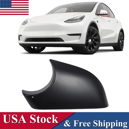 For 2020-2024 Tesla Model Y Left Side Mirror Shell Cover Lower Base Holder Cap