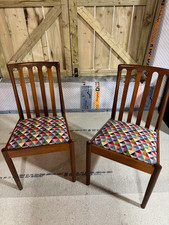 6 x Mid Century Teak Meredew Dining Chairs