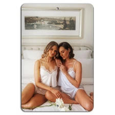 Sexy Women in Lingerie Pin-Up Man Cave Sign