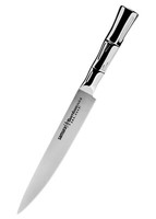 Samura Bamboo Schinkenmesser, KüChenmesser, Kochmesser, Edelstahl AUS-8