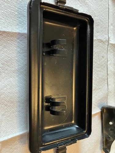 1926 / 1927 Ford Model T Coil Box lid - repainted satin black nice. 26/27 - Picture 6 of 9