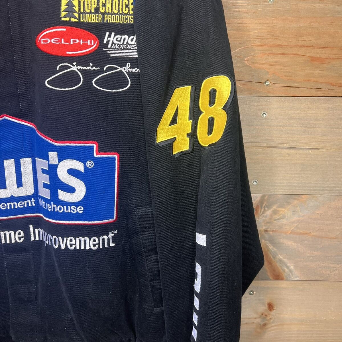 VTG JH Design NASCAR Racing Jacket Jimmie Johnson #48 Lowe's VTG JH Design NASCAR Racing Jacket Jimmie Johnson #48 Lowe's