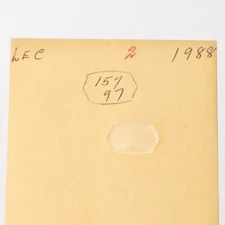 NOS LeCoultre Watch Crystal 15.7 x 9.7mm Part #1988 Glass New Old Stock (C1D2)