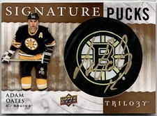 2014-15 Upper Deck Trilogy #SP-OA Adam Oates Signature Pucks