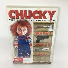 CHUCKY Child's Play 2 / Child's Play 3 / Seed of Chucky DVD Region 4 MOVIE VGC