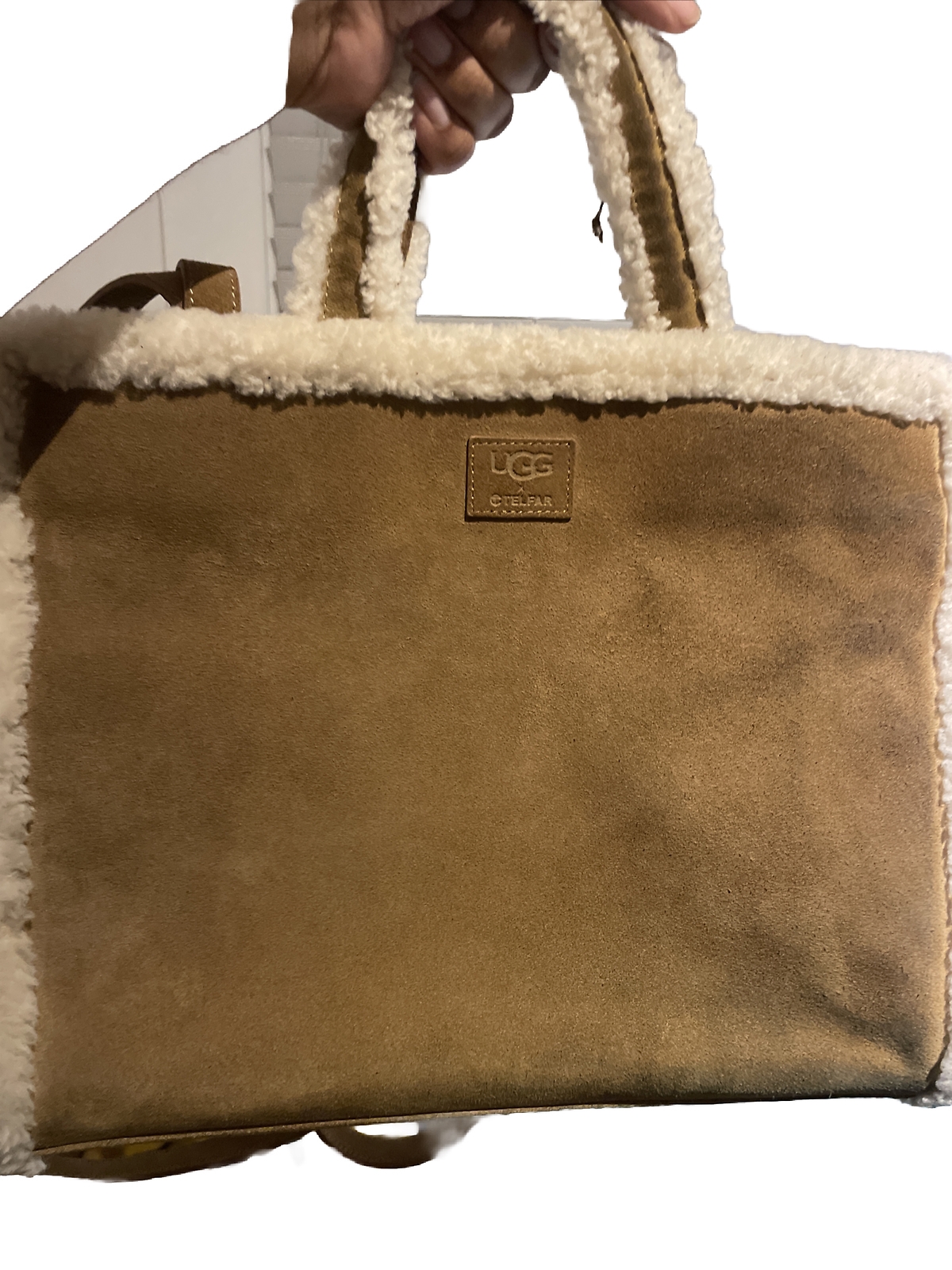 UGG × TELFAR Medium Tote Bag Chestnut — image 4