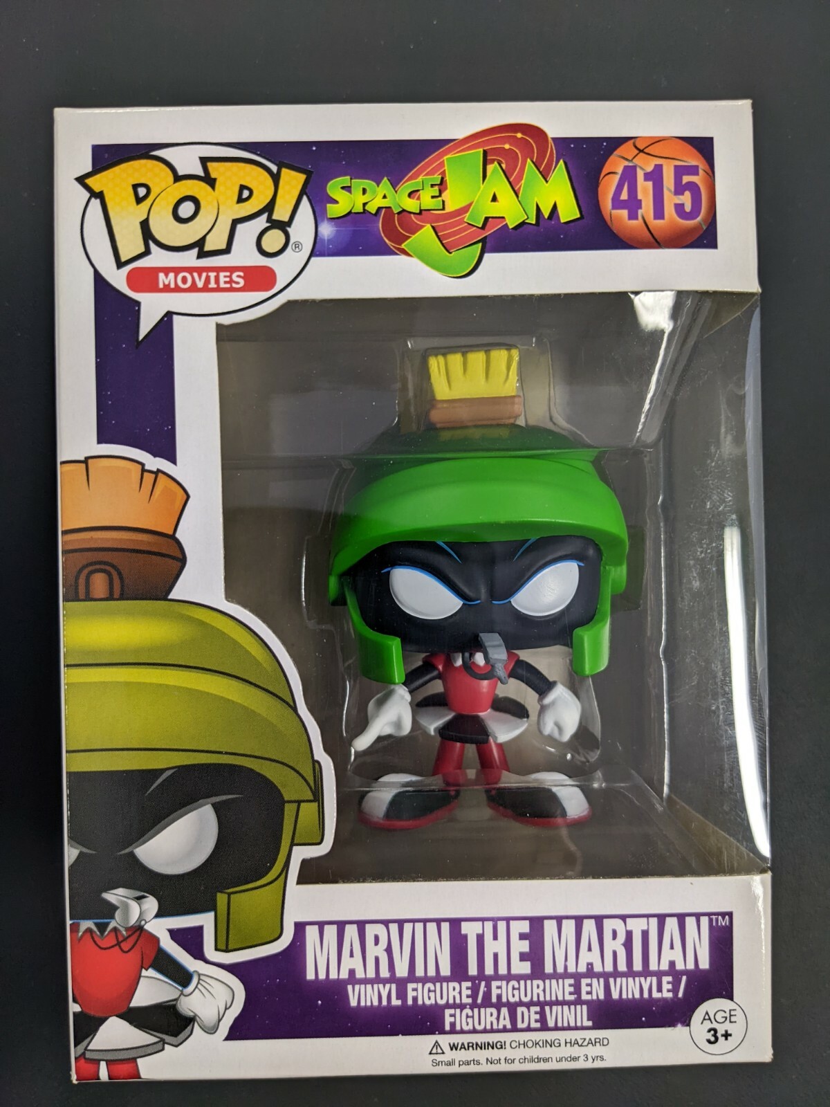 Funko Pop Movies Space Jam Marvin 