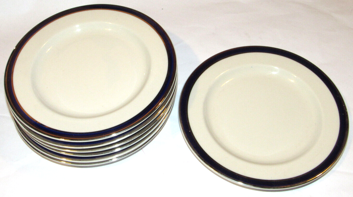 食器   Year Plate2012 Vintage Italian Pottery 7.25” Plate Blue & Yellow | eBay