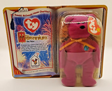 TY Ronald Mcdonald House Charities Millennium The Bear New Sealed Rare DOB 1999