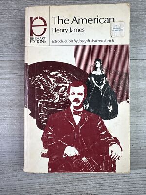 1949 The American - Henry James Paperback Rhinehart Editions