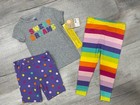CARTER'S Baby Girl 12M Sweet Dreams 3 Piece 100% Cotton Summer Pajamas Set NEW — photo 1
