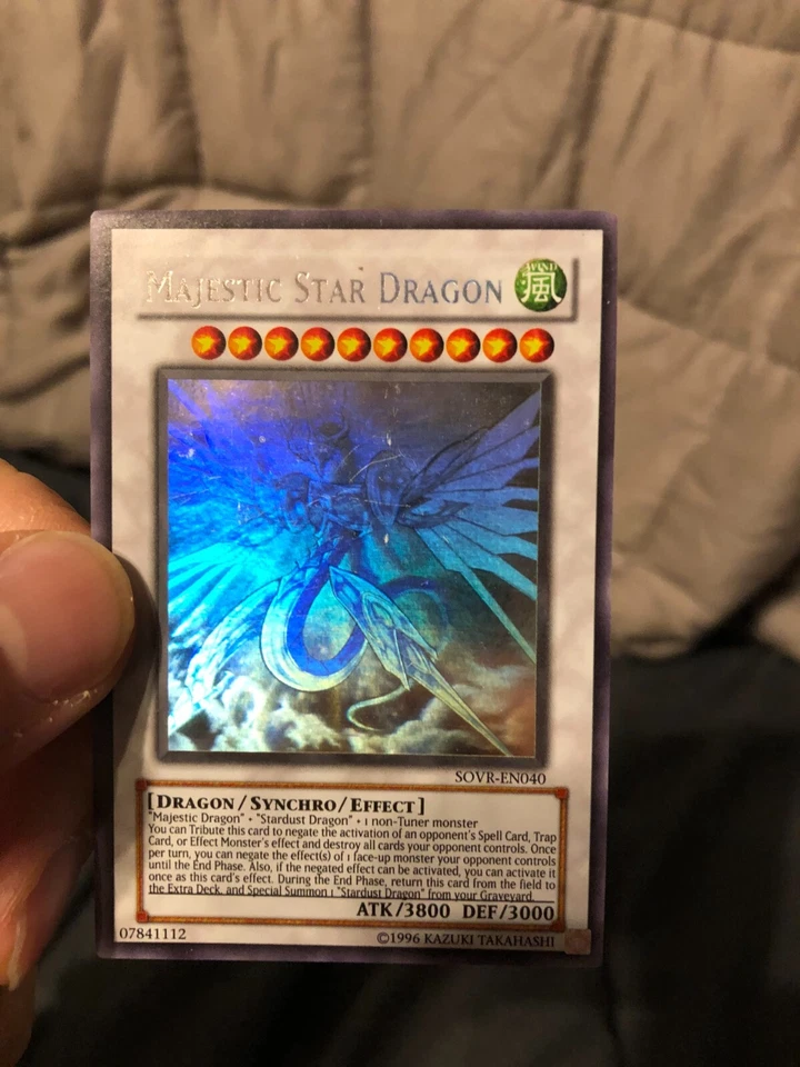 Majestic Star Dragon - SOVR-EN040 Ghost Rare NM Yugioh Card - Image 4 of 4