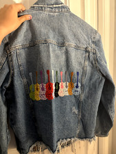 Taylor Swift Embroidered Jean Jacket Small