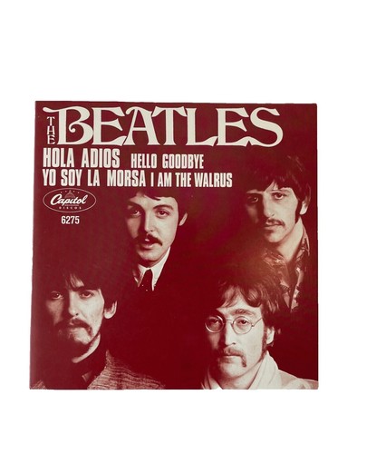 ビートルズ　ビルボード　盾 The Beatles 45 Help / I'm Down Capitol X-6290 Rainbow Label