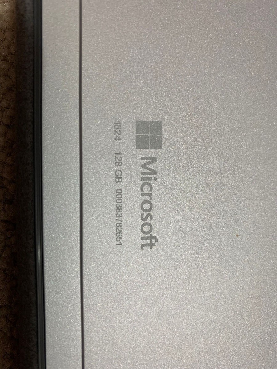 Microsoft Surface Go 1824, 8 GB Go Ram, 128GB W/ Backlit