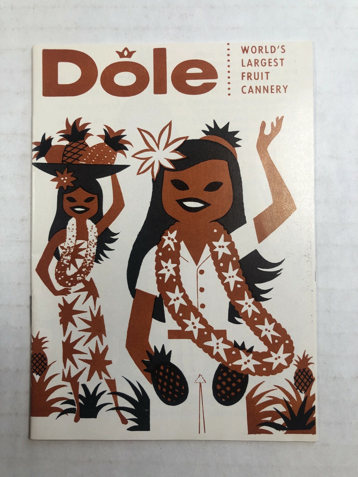 Vintage Dole Pineapple Cannery Tour Hawaii Guide eBay