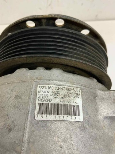 07-10 Chrysler Sebring A/C Compressor 2.4L 4Cyl 6SEU16C CG447190-6854 682-179 - Picture 5 of 10