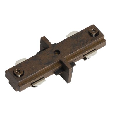 Cal Lighting Straight Connector, Rust - HT-286-RU